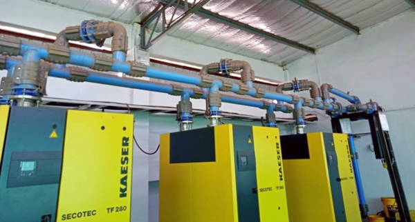 modular aluminum piping and fittings